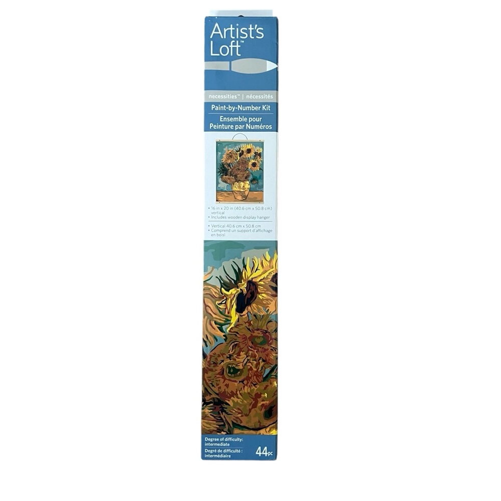 Paint-by-Number Kit Van Gogh Sunflower Design 16 x 20